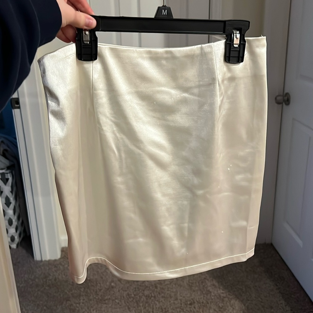 silk skirt